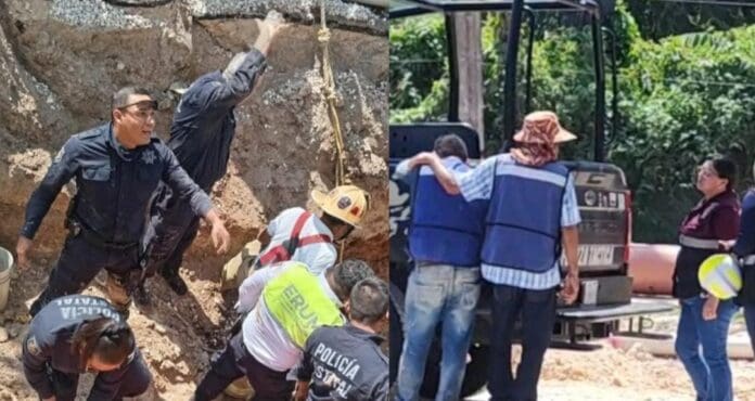 Mueren dos trabajadores tras derrumbe en una obra en Chetumal. Una lamentable tragedia ocurrida este martes.