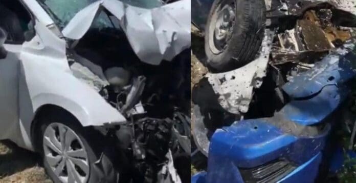 Otro accidente entre Playa del Carmen y Tulum deja cuatro personas lesionadas. Muchos percances este miércoles.