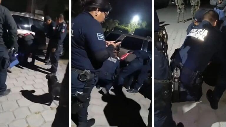 Detienen a universitario por intentar subir a la fuerza a una compañera a su auto en Puebla