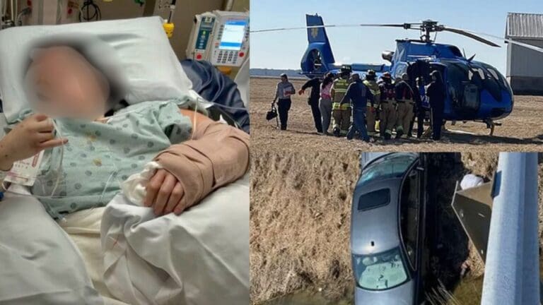 Mujer sobrevive seis días atrapada en su auto bebiendo agua de un arroyo