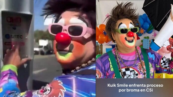 Video: Payaso aprieta botón de pánico en Aguascalientes para broma de internet