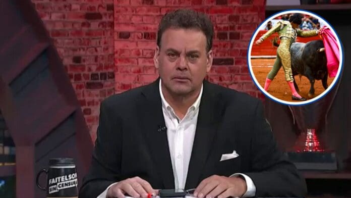 David Faitelson crítica la propuesta de Clara Brugada sobre las corridas de toros sin violencia en CDMX
