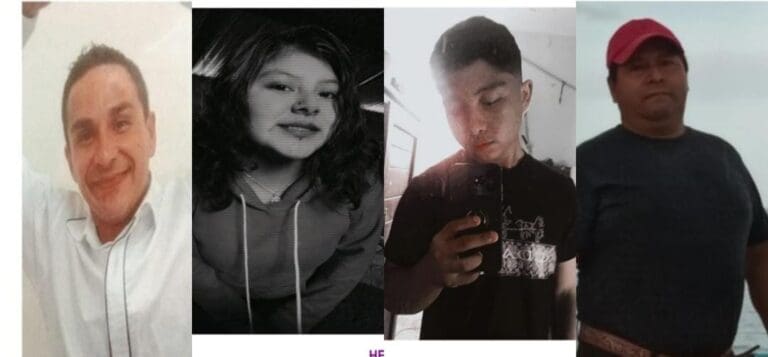 Activan fichas de búsqueda de dos menores y dos hombres desaparecidos en los últimos días en Quintana Roo.