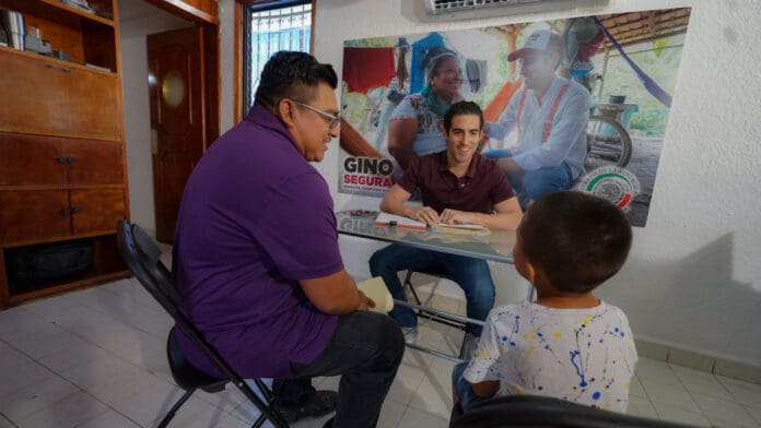 Gino Segura prioriza necesidades ciudadanas en la Casa de la Transformación