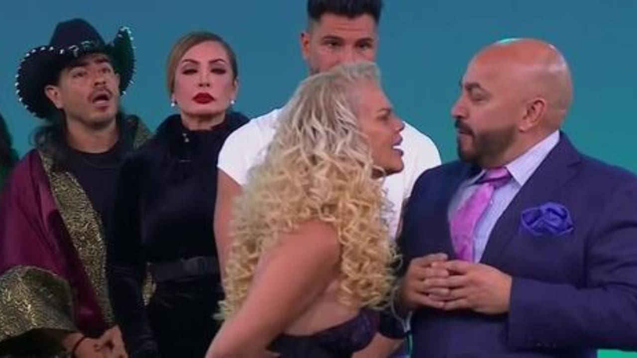 Lupillo Rivera y Niurka protagonizan fuerte pelea a ‘escupitajos’ en La Casa de de los Famosos