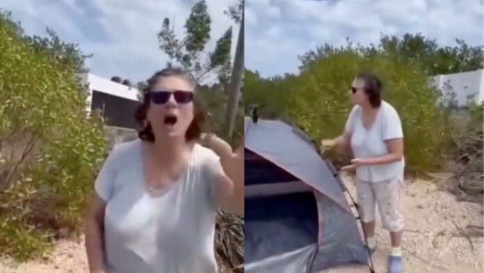 Lady Huevos: Mujer canadiense arroja blanquillos a familia en playa de Yucatán por estar en 