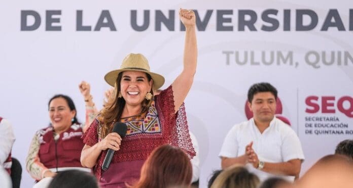 Inaugura Mara Lezama la Universidad Tecnológica de Tulum, primera institución de educación superior pública.