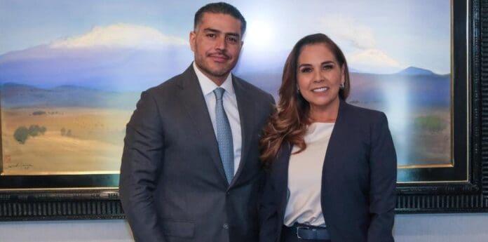 Revisan la gobernadora Mara Lezama y Omar García Harfuch estrategia y avances de seguridad en Quintana Roo.