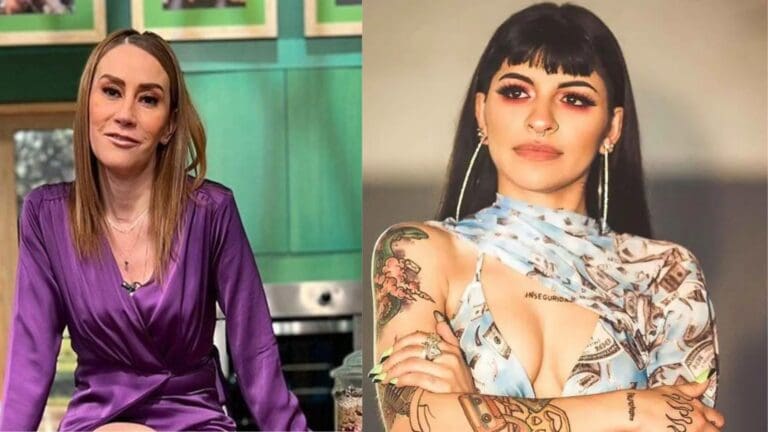 Conductora Mónica Castañeda acusa a Cazzu de falsa feminista tras lanzamiento de su canción "Con otra"