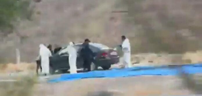 Detienen a dos elementos de la Fiscalía de Oaxaca por el asesinato de cinco personas de Tlaxcala, que fueron halladas hace unos días.