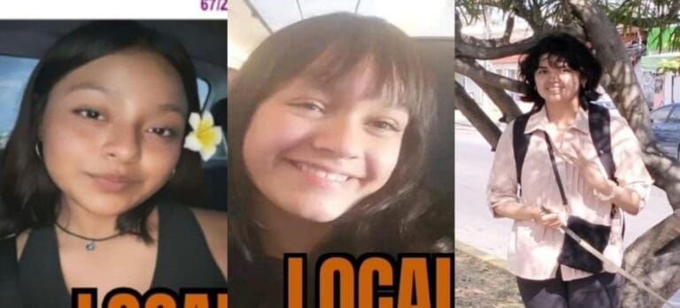 Encuentran con vida a tres menores reportadas como desaparecidas en Quintana Roo. Ya se desactivaron sus fichas.