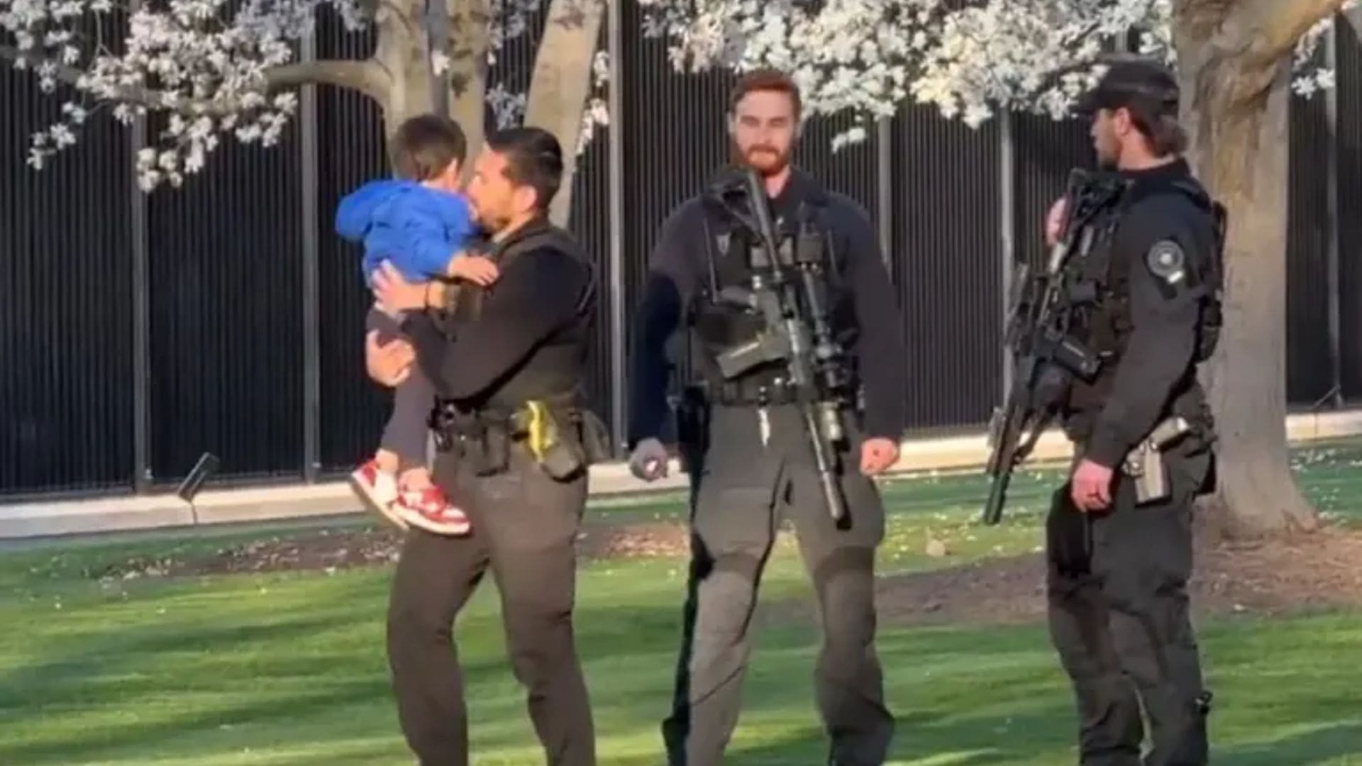 Video: Niño ingresa al jardín de la Casa Blanca pero es interceptado por el Servicio Secreto