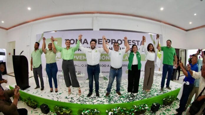 Se fortalece el Partido Verde, rumbo al 2027: Renán Sánchez