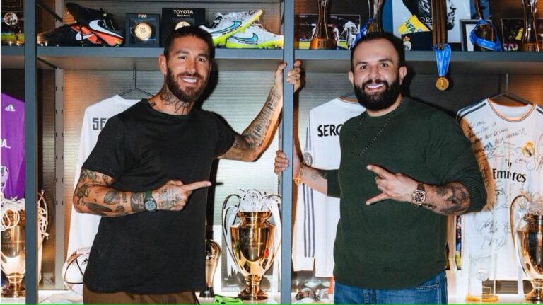 Carín León confirma que lanzará nueva canción junto al futbolista Sergio Ramos
