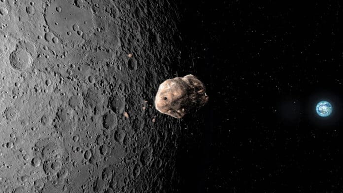 Asteroide que impactaría con la tierra en el 2032 puede chocar ahora con la luna