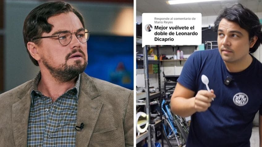 Video: Joven mexicano reparador de bicicletas causa furor por su parecido con Leonardo DiCaprio