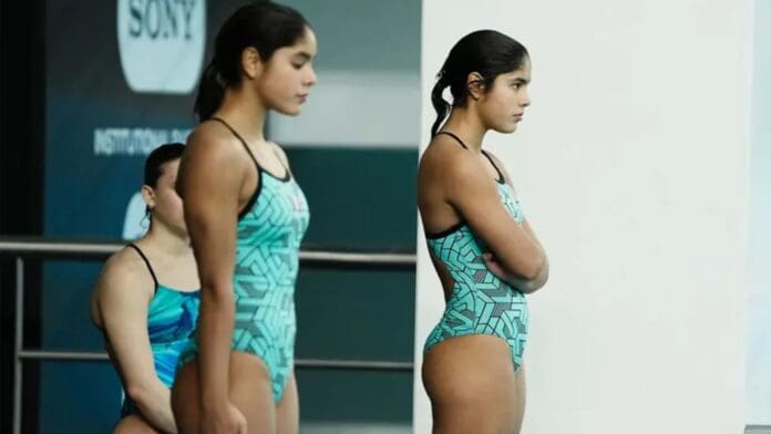 Gemelas de 14 años debutan en la Copa del Mundo de Clavados representando a México