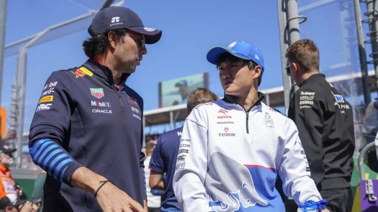Yuki Tsunoda, nuevo piloto de Red Bull, revela que Checo Pérez ha sido como un padre en la F1