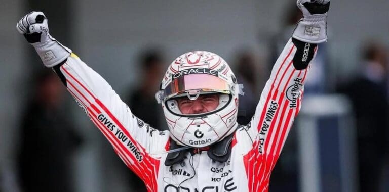 Max Verstappen gana el Gran Premio de Japón, supera a los dos pilotos de McLaren. El campéon sigue en la pelea.