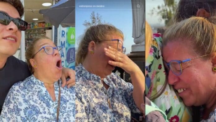 Extranjera visita la Basílica de Guadalupe y rom