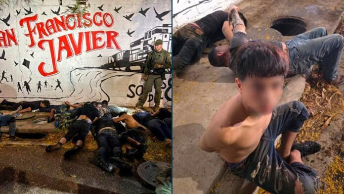 Patrulla Fronteriza detiene a 11 migrantes que intentaban ingresar a Estados Unidos por un desagüe de Laredo