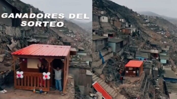 Video: Internautas se burlan de pareja tras ganar una casa en Perú; se encuentra al borde de un barranco