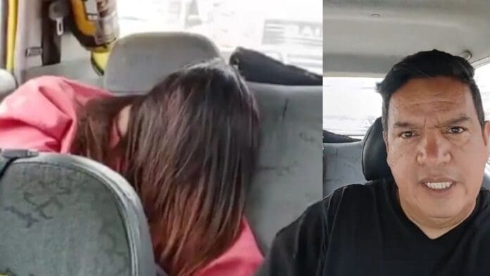 Video: Taxista rescata a una joven que encontró tirada e inconsciente en calles de Colombia