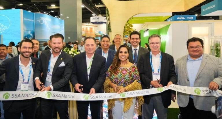 Cozumel y Mahahual siguen siendo líderes en turismo de cruceros, destaca la gobernadora Mara Lezama desde Miami.