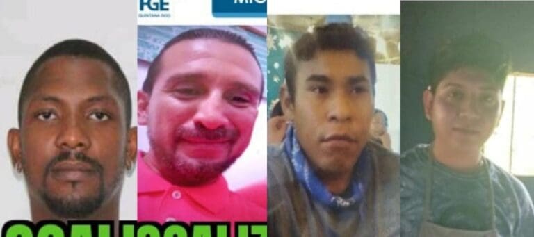 Hallan con vida a cuatro hombres en Quintana Roo, incluido colombiano desaparecido en Playa del Carmen. Desactivan sus fichas.