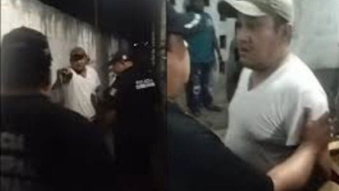 VIDEO: Jefe policiaco en Yucatán es acusado de agresión contra una mujer tras ser captado en estado de ebriedad
