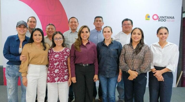 Se reúne Mara Lezama con ediles para revisar programas de bienestar y justicia social en Quintana Roo