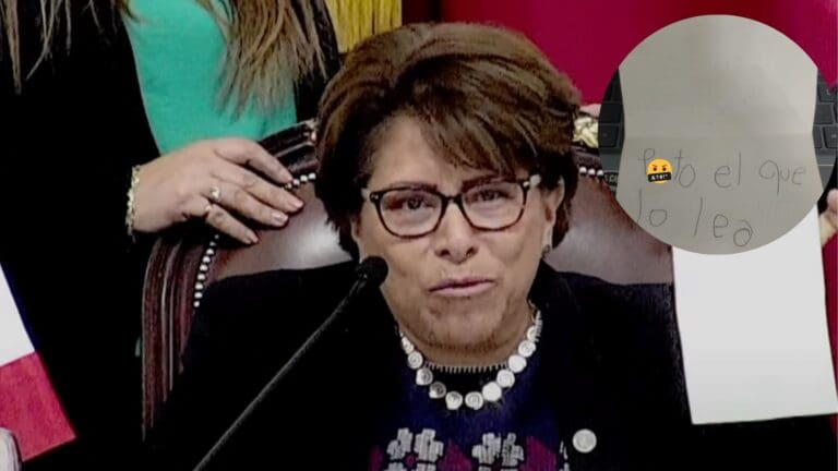 Diputado de la CDMX emite voto secreto y escribe "p*to el que lo lea"