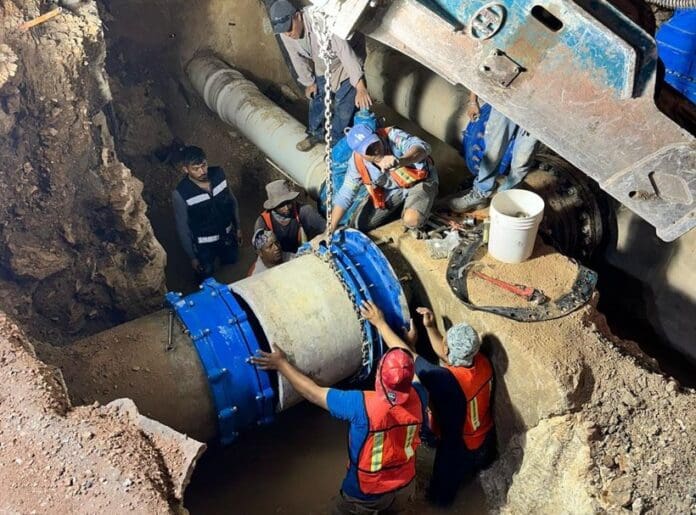 Aguakan inicia obras de drenaje sanitario en la SM 50 de Cancún