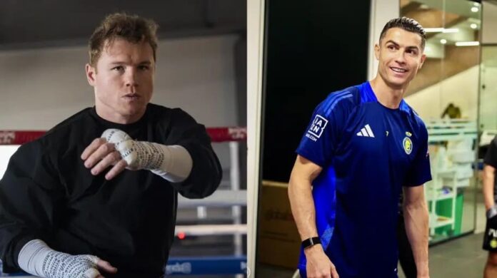 Canelo Álvarez confirma que Cristiano Ronaldo irá a su pelea en Arabia Saudita