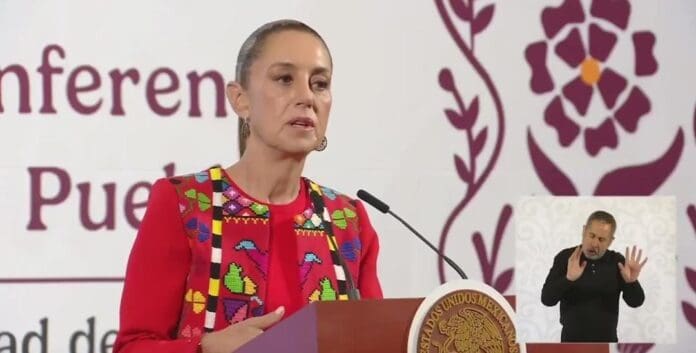 Buscamos un acuerdo para que Trump no sancione a México por Tratado de Aguas, dijo Claudia Sheinbaum Pardo.