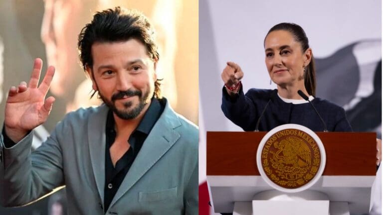 Diego Luna y Claudia Sheinbaum aparecen en la revista Time como los mexicanos más influyentes del mundo