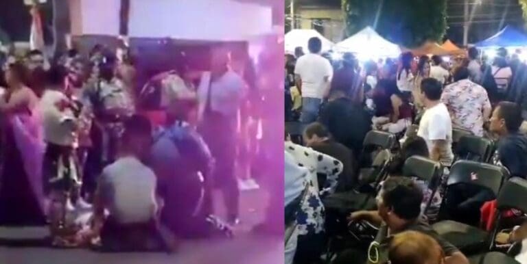 Video: Violencia en Guanajuato; asesinan a mujer en representación de la Semana Santa en Celaya