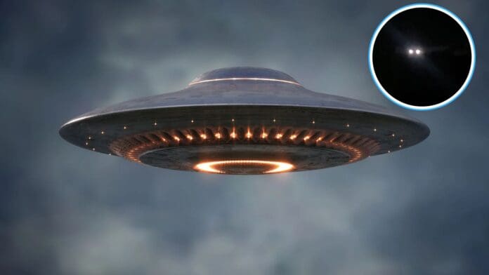 Supuesta nave nodriza es captada por un ciudadano en el Edomex