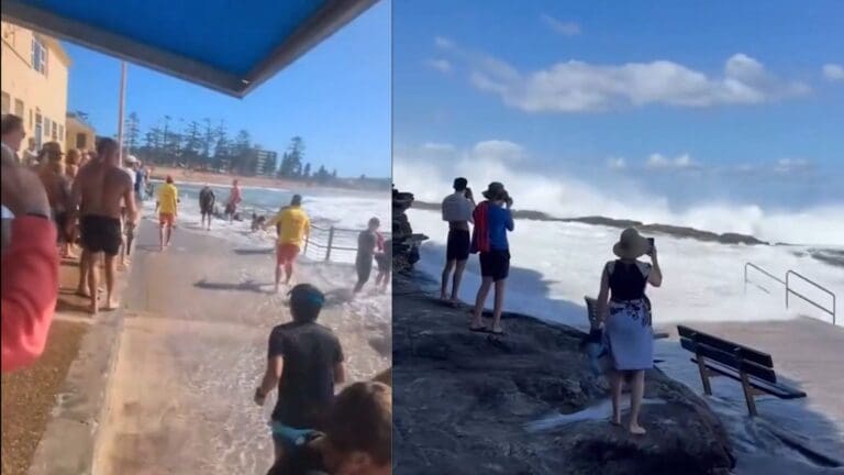 Video: Fuerte oleaje deja cinco muertos en playas de Australia