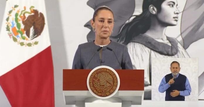 Propone Claudia Sheinbaum reforma que prohíba propaganda de gobiernos extranjeros en medios y redes sociales.