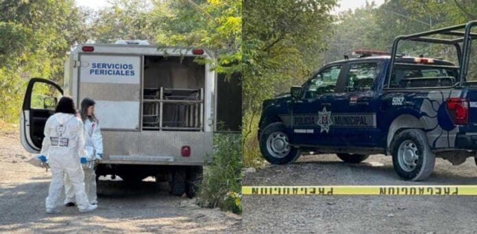 Localizan restos humanos en la colonia Santa Cecilia de Cancún. El sujeto presentaba impactos por arma de fuego.