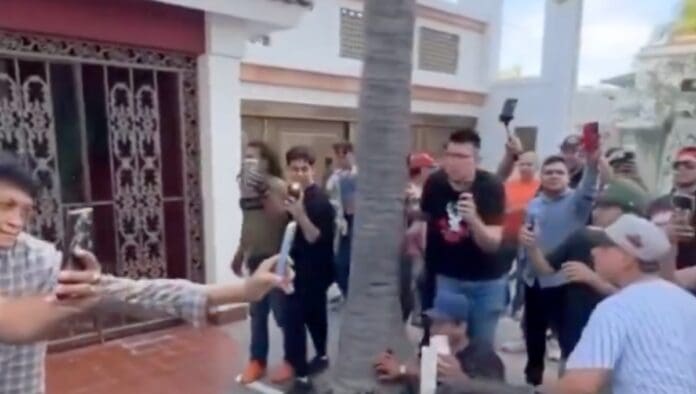 ro que agredió a un trabajador en Mazatlán, Sinaloa