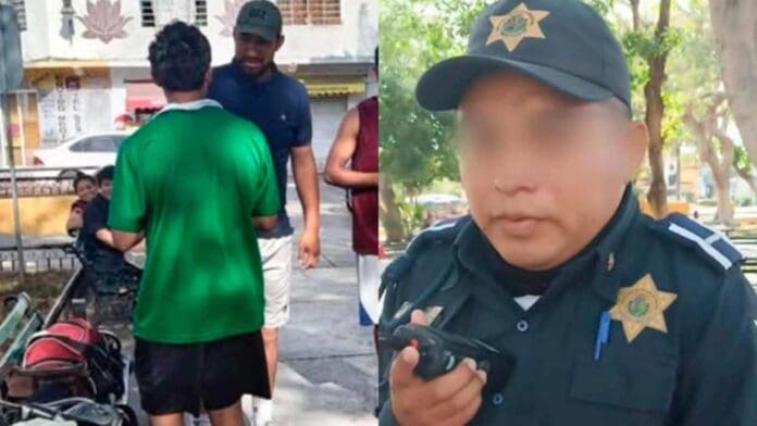Policía de Mérida retira a jóvenes boxeadores de un parque por 
