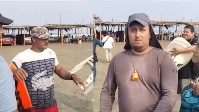 Palaperos de Veracruz agreden a turistas por no consumir en los negocios de la playa