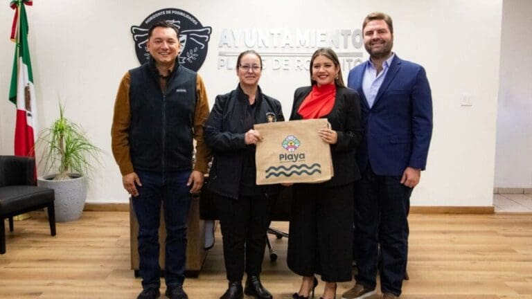 Playa del Carmen consolida lazos de promoción turística: Estefanía Mercado impulsa hermanamiento con Playas de Rosarito