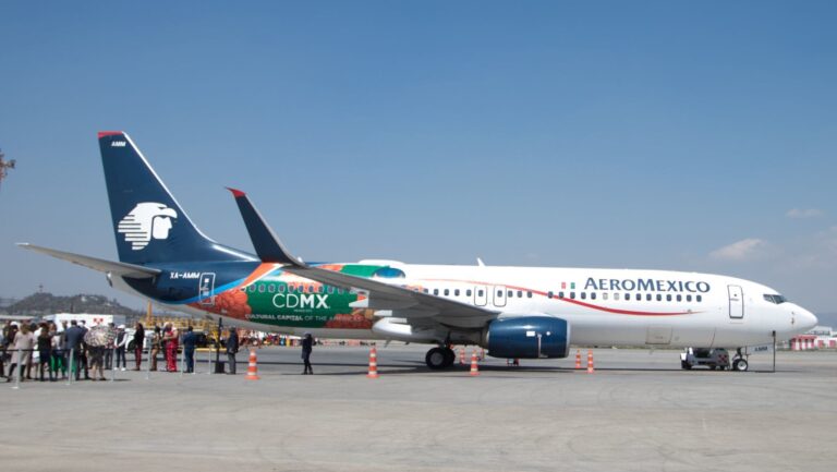 Vuelo de Aeroméxico aterriza de emergencia por humo en la cabina en Tampico, Tamaulipas