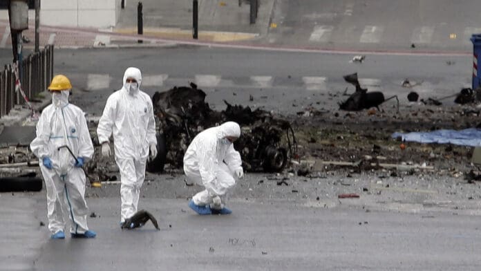 Muere una mujer en Grecia tras explotarle una bomba que usaría en un atentado