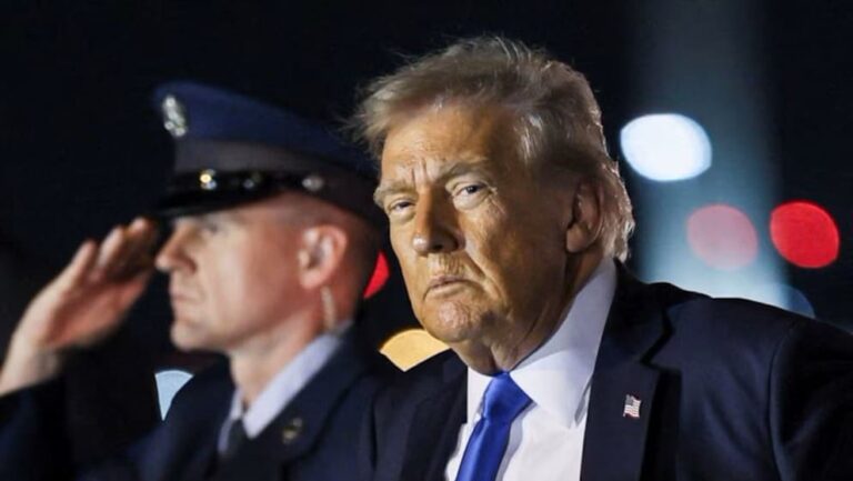 Donald Trump critica a Claudia Sheinbaum por rechazar envío de tropas de Estados Unidos a México