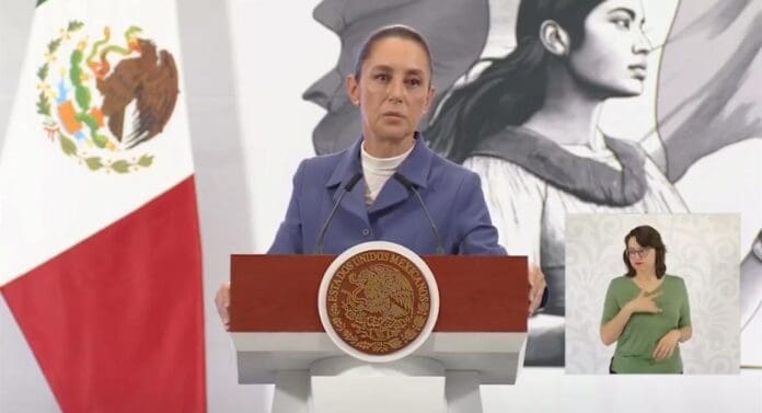 Celebra Claudia Sheinbaum Pardo que su homólogo Donald Trump anunciara 