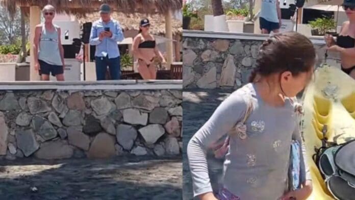 Video: Extranjeros corren a turistas de México de una playa en Manzanillo, Colima
